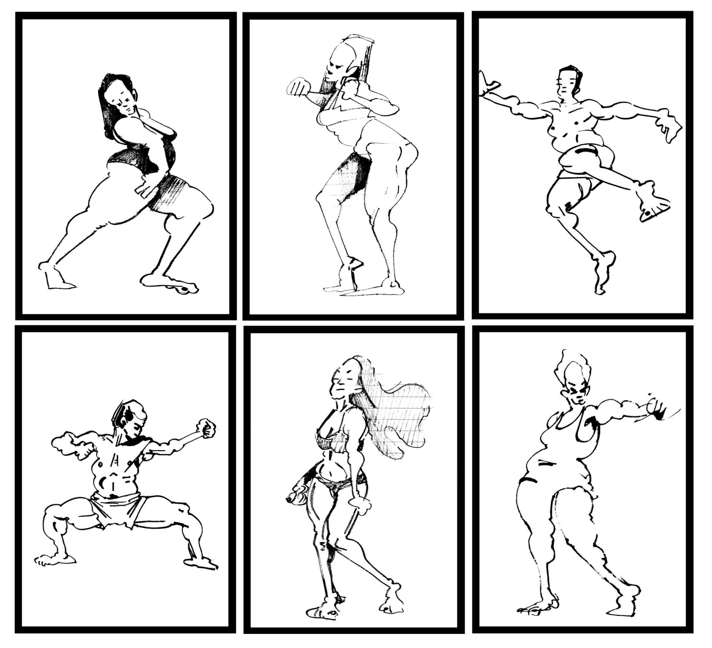 Gesture Drawings